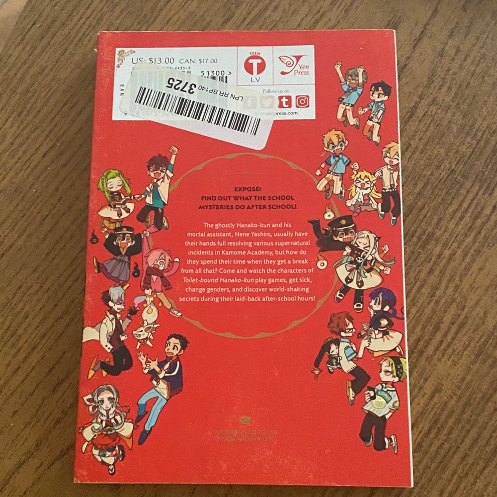 Toilet-bound Hanako-kun Manga Set Volumes 0-8 - Picture 4 of 14